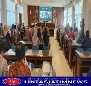 Pemkab Tuban Ikuti Evaluasi dan Verifikasi KLA Secara Online Bersama Kementerian PPPA, Demi  Terwujudnya Kabupaten Layak Anak (KLA)