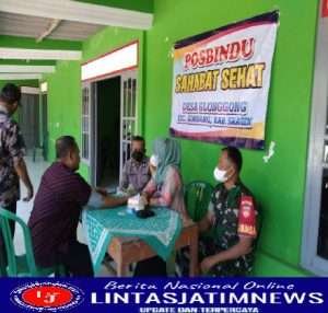 Kodim Sragen Pantau Posyandu, Babinsa Ajak Masyarakat Jaga Kesehatan Ibu dan Anak