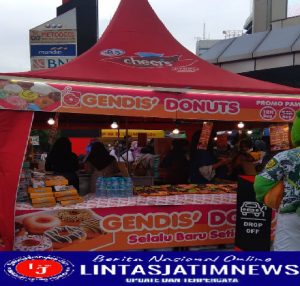 Gendis Donat Ikut Meriahkan Festival Kuliner Surabaya