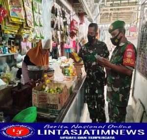 Koramil 11/Polokarto, Cek Harga Dan Ketersediaan Minyak Goreng