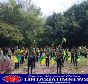 Hizbul Wathan Al Mizan Belajar Kode, Huruf dan Angka Lewat Semaphore