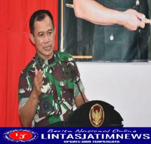 Pesan Danrem Kolonel Deni di Kodim 0808/Blitar : Bina Selalu Keluarga