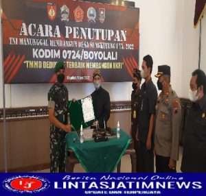 TMMD Berhasil Bangun Jalan Penghubung Di Desa Jemowo