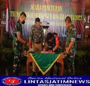 TMMD ke 113 Tahun 2022 di Desa Cepoko Hari Ini Resmi Ditutup