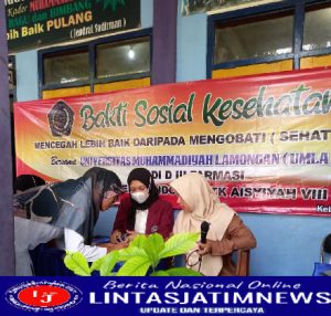 D3 Farmasi Umla Adakan Bakti Sosial di MI Muhammadiyah 01 Kebalandono dan TK Aisyiyah VIII Kebalandono