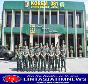 Korem 081/DSJ Terima Tim Pengawasan Internal Itjen Kemhan Terkait Aset BMN