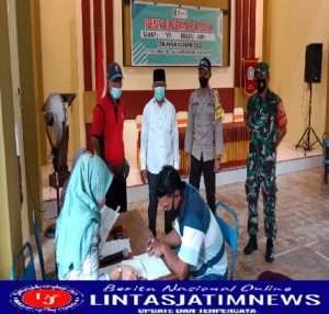 Babinsa Koramil 0806/12 Munjungan Dampingi Penyaluran BLT DD Bagi Warga