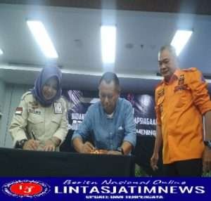 BPBD Jatim Inisiasi MoU SRPB Jatim dengan PWI Jatim