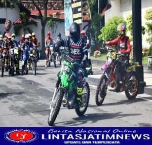 Tak Hanya Pamer Skill, Danrem Kolonel Deni Juga Bina Komunitas Trail di Madiun