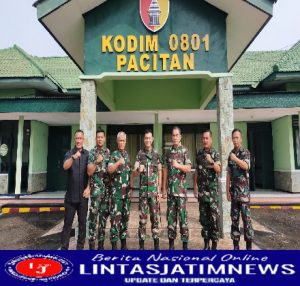 Kodim 0801/Pacitan Terima Tim Pengawasan Internal Itjen Kemhan Terkait Aset BMN