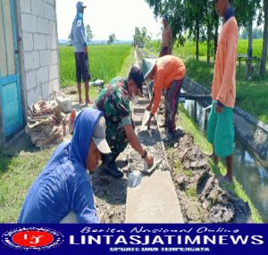 Peran Aktif Babinsa Koramil Karangjati, Wujudkan Impian Warganya Dalam Perbaikan Akses Jalan