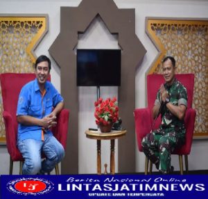 Kunjungi Sakti TV Madiun, Danrem 081/DSJ : Upaya Kami Perkuat Sinergitas dan Kerja Sama