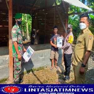 Cegah Penyebaran PMK, Babinsa Koramil Bringin Bersama Instansi Terkait Memeriksa Hewan Ternak