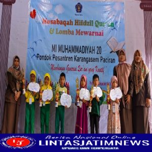 MIM 20 Karangasem Paciran Gelar Lomba Tingkat TK, Ini Juaranya