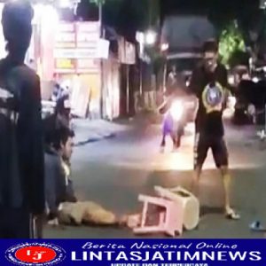 Miris! Tawuran Antar Pemuda di Jalan Pacar Keling karena Hal Sepele