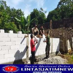 Serka Koirul Gotong – Royong Bangun Rumah Warga