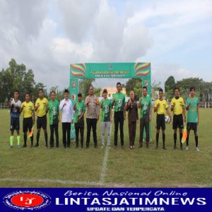 Liga Santri Piala Kasad 2022 Kabupaten Trenggalek Secara Resmi Dibuka