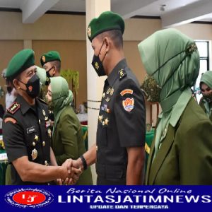 Empat Jabatan Dandim di Lingkungan Korem 081/DSJ Diserahterimakan