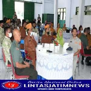 Kodim  0802/Ponorogo Gelar Komsos Dengan Keluarga Besar TNI