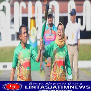 Obor Api Porprov, Kabupaten Lumajang Gelorakan Sports Tourism