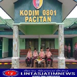 Kodim 0801/Pacitan Gelar Pembinaan Saka Wira Kartika