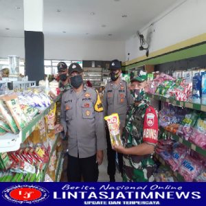 Di pasar Bekonang dan Swalayan,  Koramil 10 Mojolaban dan Polsek kembali cek Minyak Goreng