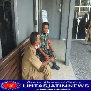 Anjangsana Ke Kantor Desa, Babinsa Komsos Dengan Perangkat Desa