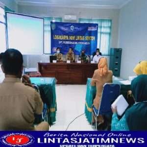 Danramil 0806/01 Trenggalek Hadiri Rapat Lokakarya Mini Puskesmas Rejowinangun