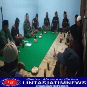 Komsos dengan Linmas, Babinsa Ingin Dekat dengan Masyarakat