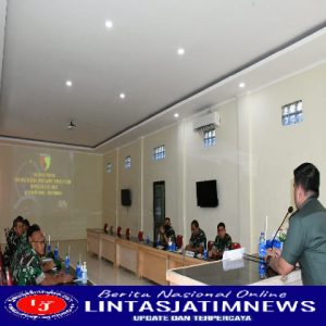 Tim Pengawas Internal Post Audit Itdam V/ Brawijaya di Kodim 0802/Ponorogo