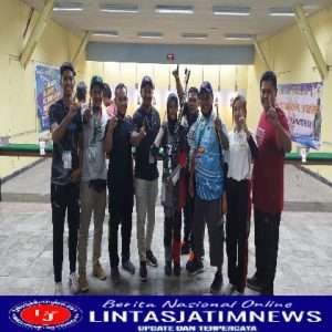 Dandim 0801/Pacitan, Bangga Atlet Menembak Dalam Ajang Porprov VII Jatim Sabet Mendali Emas