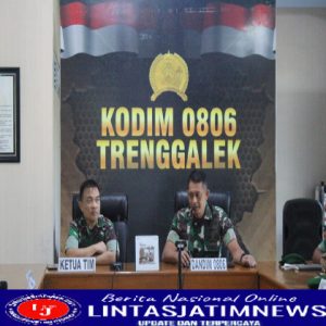 Kodim 0806/Trenggalek Terima Tim Wasrik Post Audit Itdam V/Brawijaya