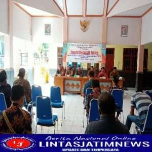 Babinsa Pakel Hadiri Musdes Penyusunan RKPDes Tahun 2023