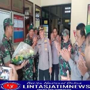 Danramil 0806/07 Watulimo Ucapkan Selamat HUT Bhayangkara ke 76