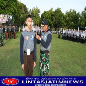 Kodim 0802/Ponorogo Gelar Latihan Dasar Kepemimpinan Santri Ponpes Darut Taqwa