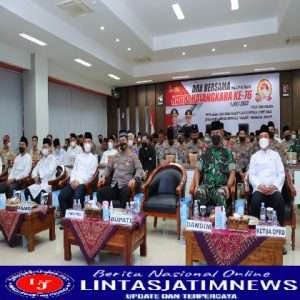 Polres Gresik Menggelar Doa Lintas Agama” untuk Indonesia yang Lebih Baik”