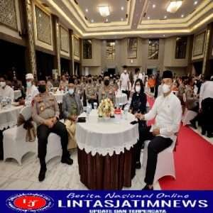 Doa Bersama Peringatan Hari Bhayangkara ke 76 di Polda Jatim dan Serentak Seindonesia