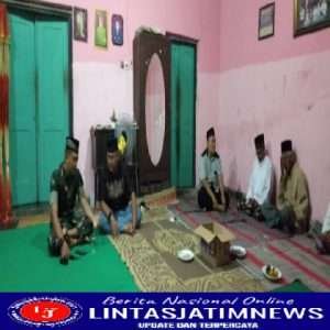 Bentuk Perhatian, Dandim 0801/Pacitan Takziah Ke Rumah Anggota