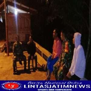 Komsos Dengan Warga, Peltu Khomaedi : Mari Aktifkan Ronda Malam