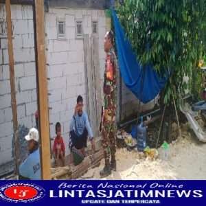 Keakraban Babinsa dan Warganya Tumbuhkan Kekompakan serta Kemanunggalan