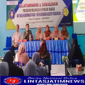 MIM 16 Karangasem Paciran Gelar Silaturrahim dengan IKWAM Baru Tapel 2022/2023