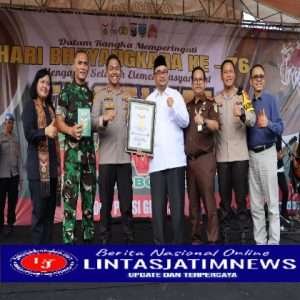 Festival Kuliner Rawon 5236 Porsi, Polres Probolinggo Raih Penghargaan Rekor MURI