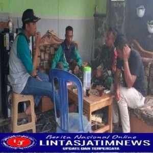 Babinsa Koramil 0801/02 Kebonagung Lakukan Komsos Dengan Warga Binaan