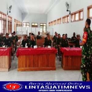 Maksimalkan Peran Aktif Linmas, Babinsa Koramil 0801/07 Ngadirojo Berikan Pembekalan