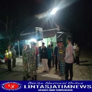 Malam Takbiran, Personil TNI-Polri  Gelar Patroli Gabungan In Tujuannya