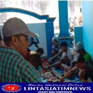 Jamaah Ranting Muhammadiyah Parengan, Berkurban 12 Ekor Sapi  dan 20 Ekor Kambing