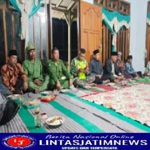 Jalin Tali silaturahmi, Babinsa Koramil 0801/08 Tulakan Hadiri Tasyakuran Warga