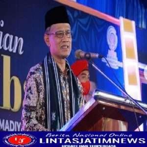 Ketua Umum PP Muhammadiyah Prof Haedar Nashir Kunjungi Lamongan