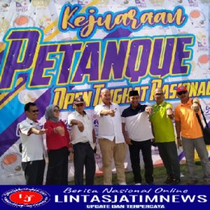 Para Atlet Petanque Nasionalpun ikut Bertanding