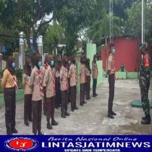 Bentuk Generasi Muda Tangguh Babinsa Koramil 0801/02 Kebonagung Bekali Saka Wira Kartika